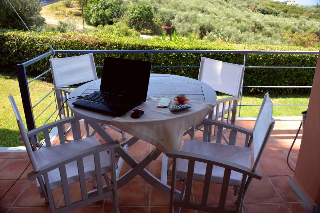 Cozy Small Smart Villa With Private Pool Mikri Mantineia Kalamata Exteriér fotografie